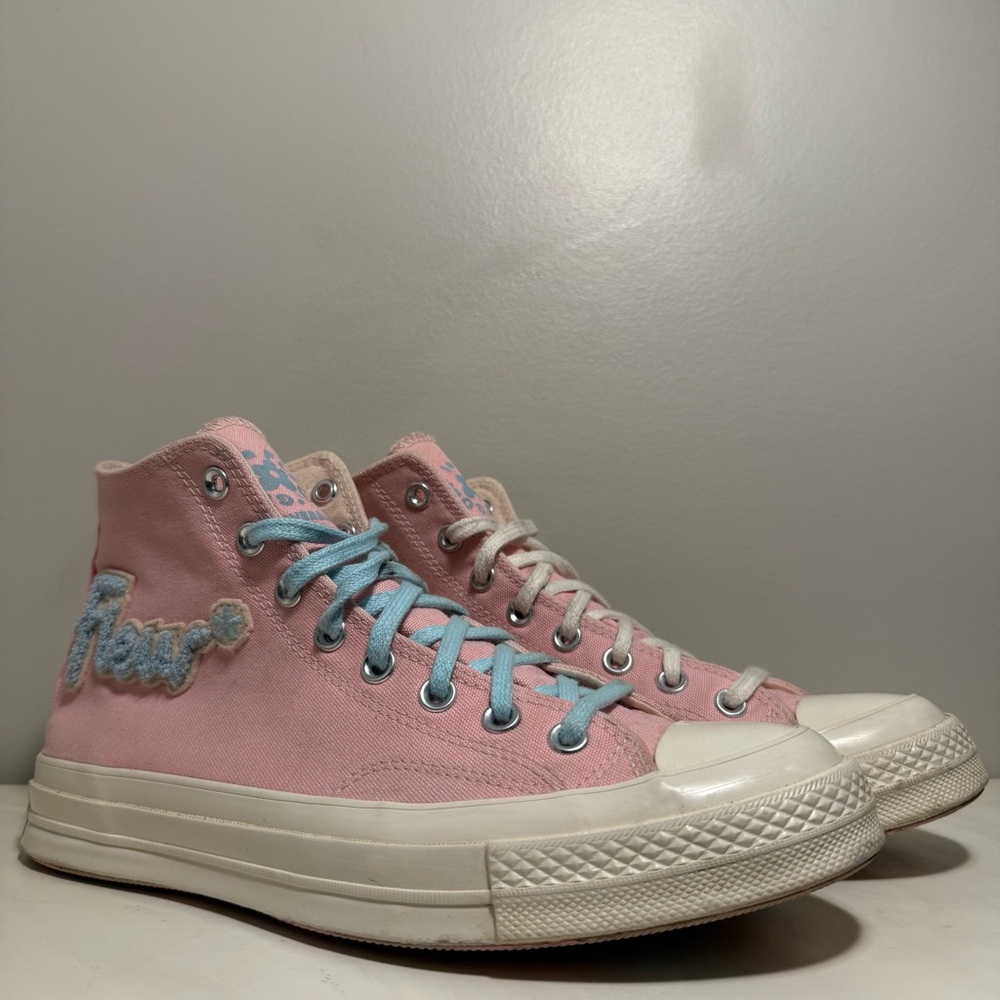 Converse Golf Le Fleur x Chuck 70 Chenille Almond Blossom Men’s Size 9 Pink Shoe
